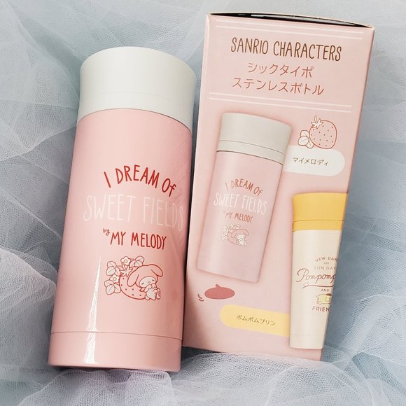 My Melody - Stylish Fonts - Stainless Tumbler Bottle (350ml) - Picture 1 of 4